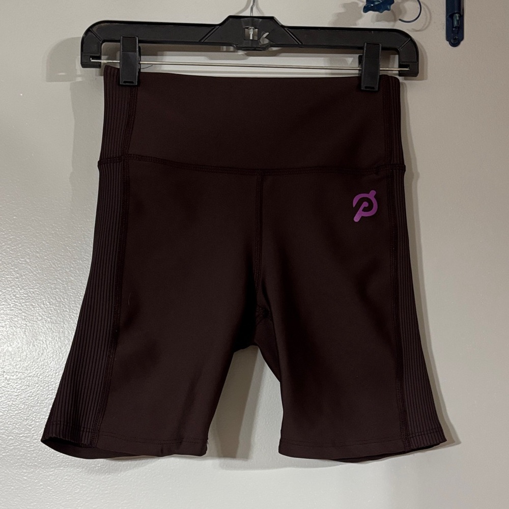 Peloton Women's Dark Brown Bike Shorts